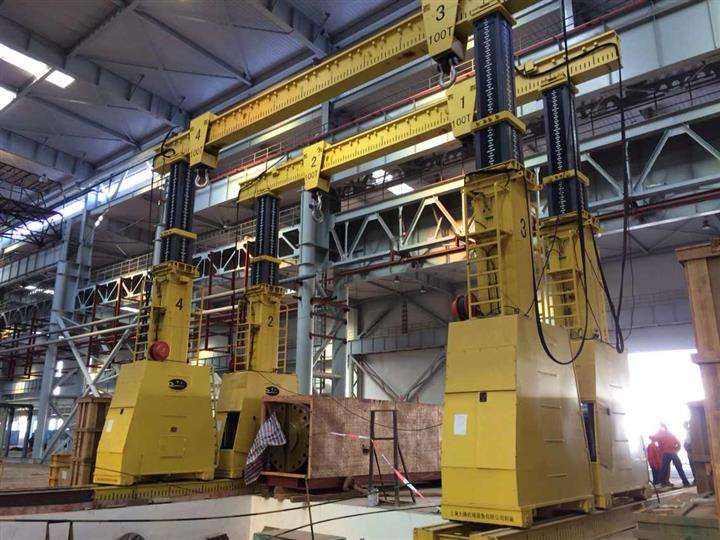 如何用液壓龍門吊完成重型機(jī)械搬運(yùn)及定位安裝？